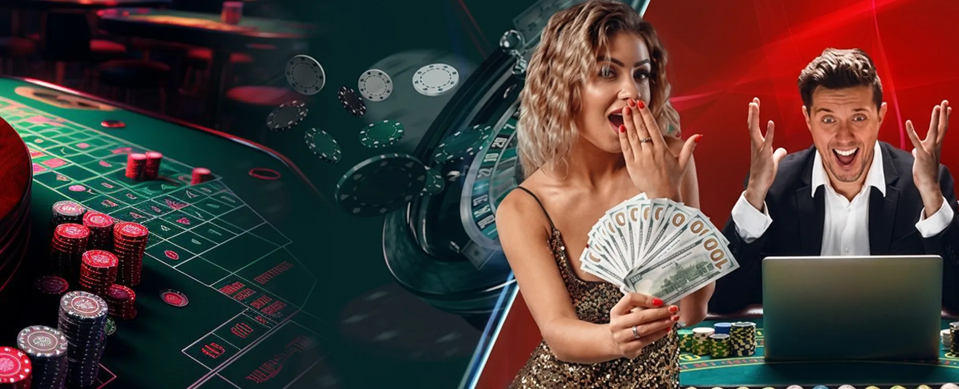 OKBET Online Casino Hero Banner with Golden Theme